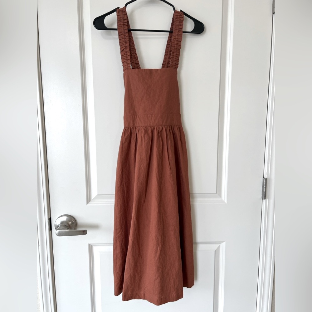 Forever 21 Rust Midi Dress